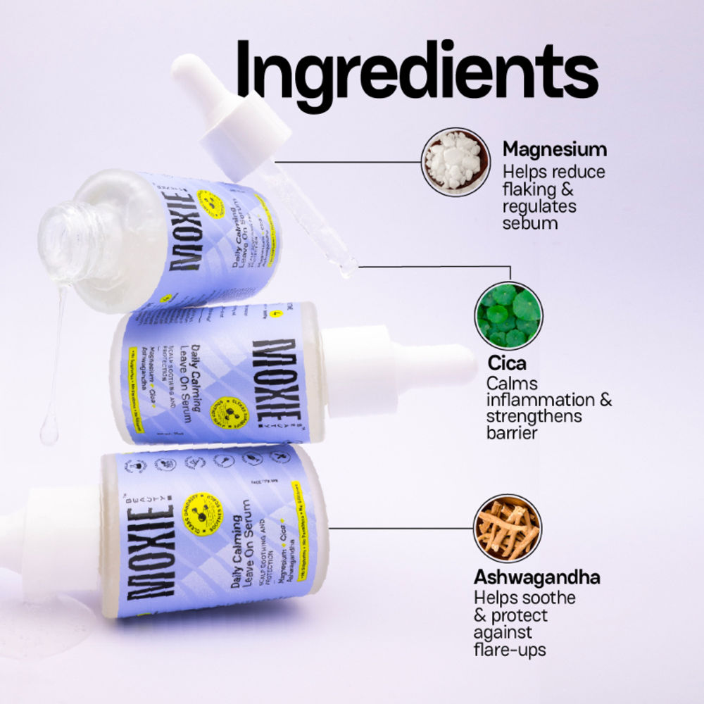 Moxie Beauty Daily Calming Leave On Serum | Grocsy