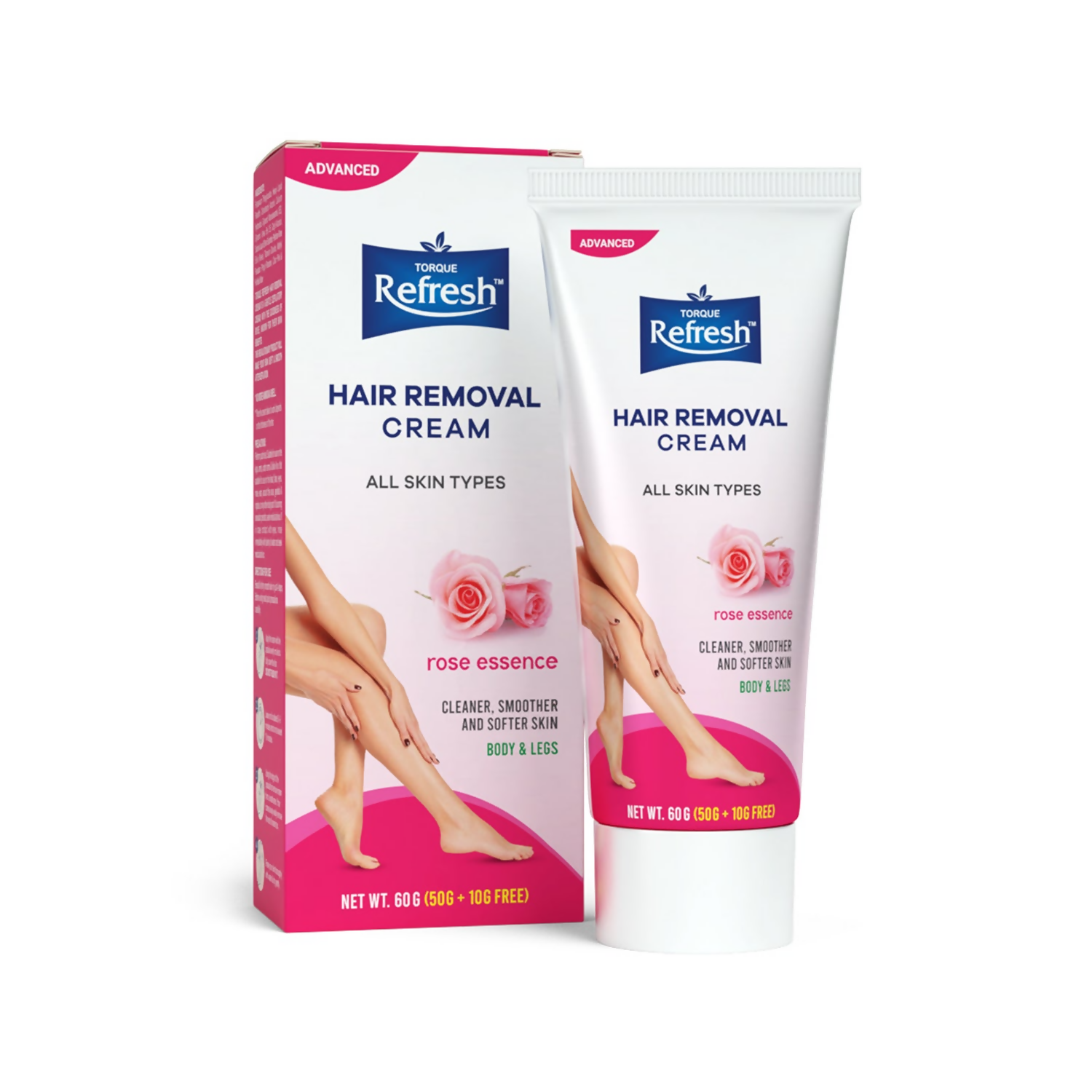 Torque's Refresh Hair Removal Cream With Rose Essence | Grocsy