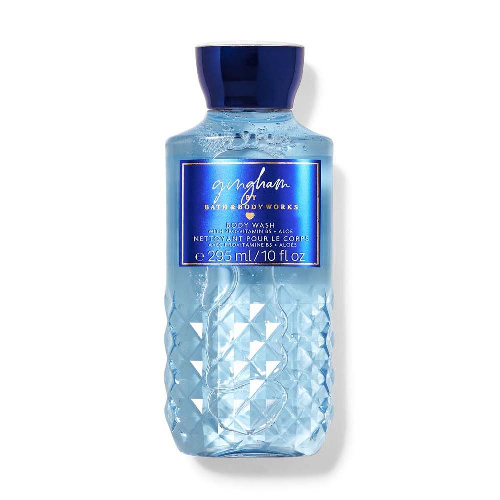 Bath & Body Works Gingham Body Wash | Grocsy