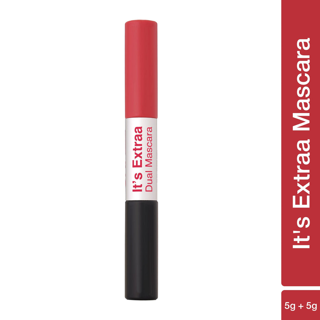 Swiss Beauty Craze It's Extraa Dual Non Flaky Mascara - 1 Red Flag | Grocsy