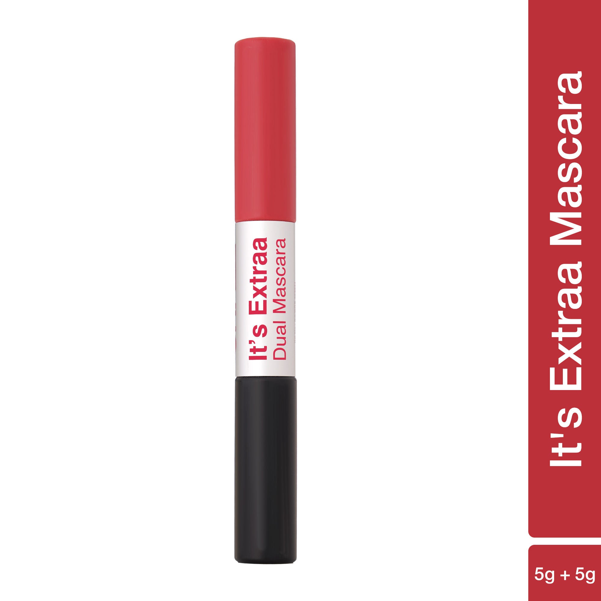 Swiss Beauty Craze It's Extraa Dual Non Flaky Mascara - 1 Red Flag | Grocsy