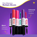Swiss Beauty Craze It's Extraa Dual Non Flaky Mascara - 4 Teal Vibes | Grocsy