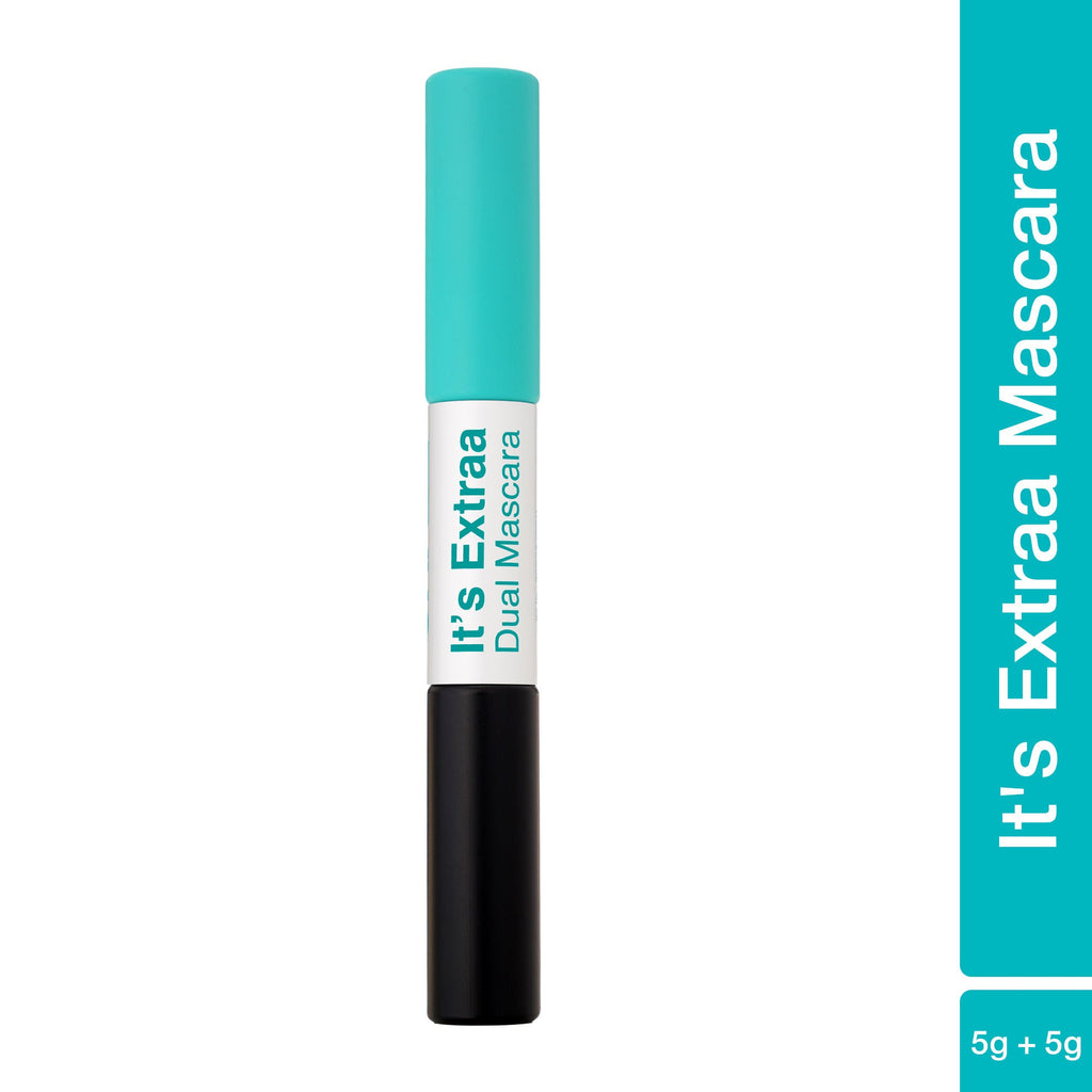Swiss Beauty Craze It's Extraa Dual Non Flaky Mascara - 4 Teal Vibes | Grocsy