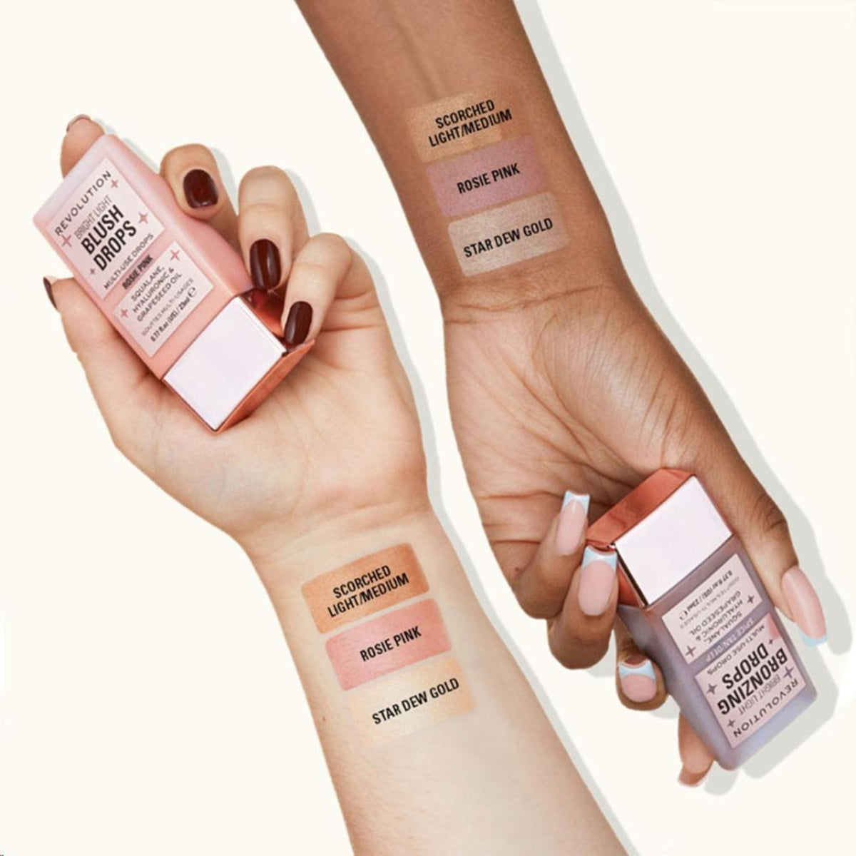Makeup Revolution Bright Light Face Glow - Golden Star Dew | Grocsy