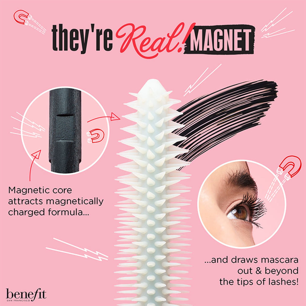 Benefit Cosmetics They'Re Real Magnet Black Mascara | Grocsy