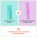 Foxtale Hydration Skin Care Kit: Cleanser Face Wash + Ceramide Supercream Moisturizer | Grocsy