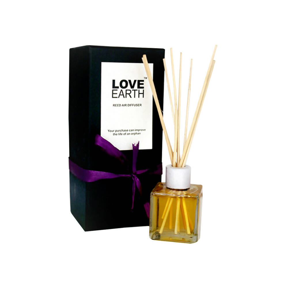 Love Earth Reed Diffuser- Orange | Grocsy