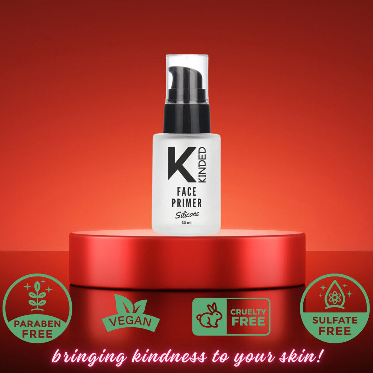 KINDED Silicone Face Primer | Grocsy