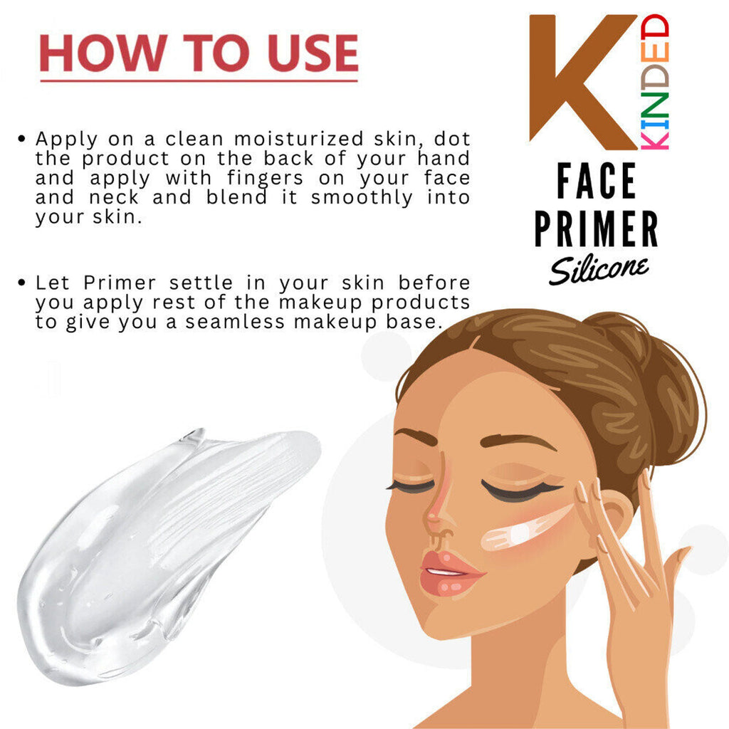 KINDED Silicone Face Primer | Grocsy