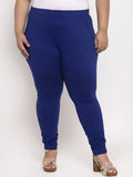 TAG 7 Women Plus Size Ankle Length Cotton Leggings | Grocsy