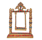 AONA Brass Swing Jhula for Ladoo Gopal Idol Statue | Grocsy