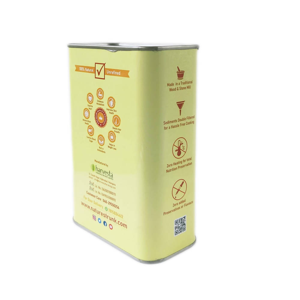 Nature's Trunk Extra Virgin Woodpressed Safflower oil | Grocsy