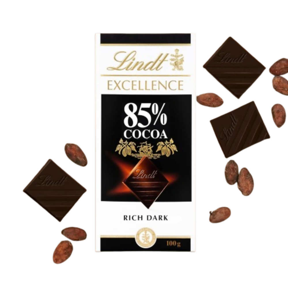 Lindt Excellence 85% Cocoa Dark Chocolate | Grocsy