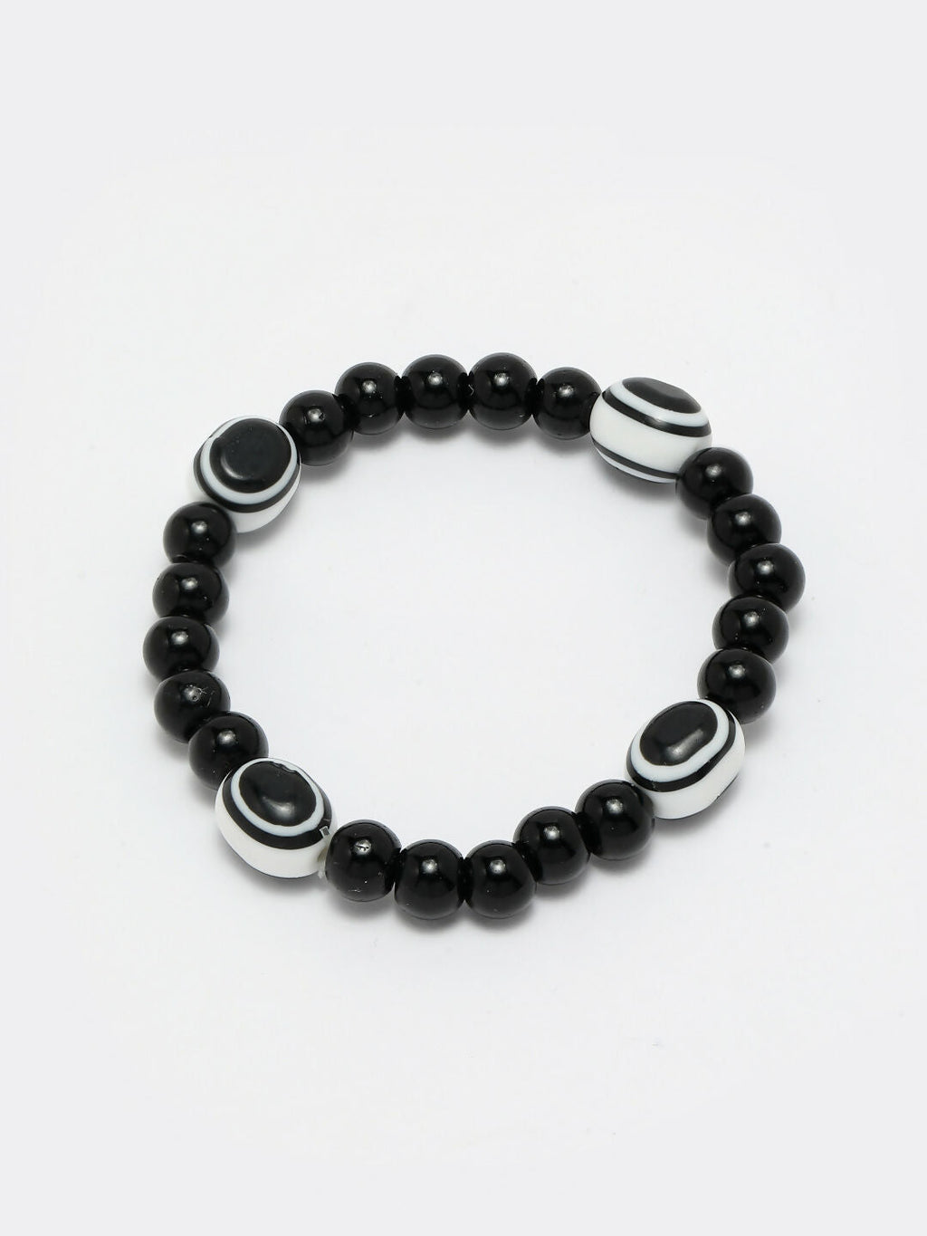 NVR Men & Women Evil Eye Beaded Adjustable Bracelet | Grocsy
