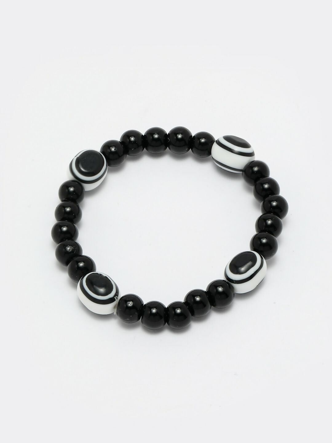 NVR Men & Women Evil Eye Beaded Adjustable Bracelet | Grocsy