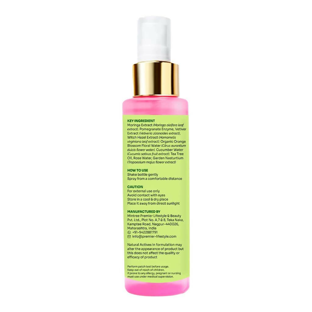 Vedic Valley Face Mist & Toner With Blue Light Filters Moringa & Vetiver | Grocsy