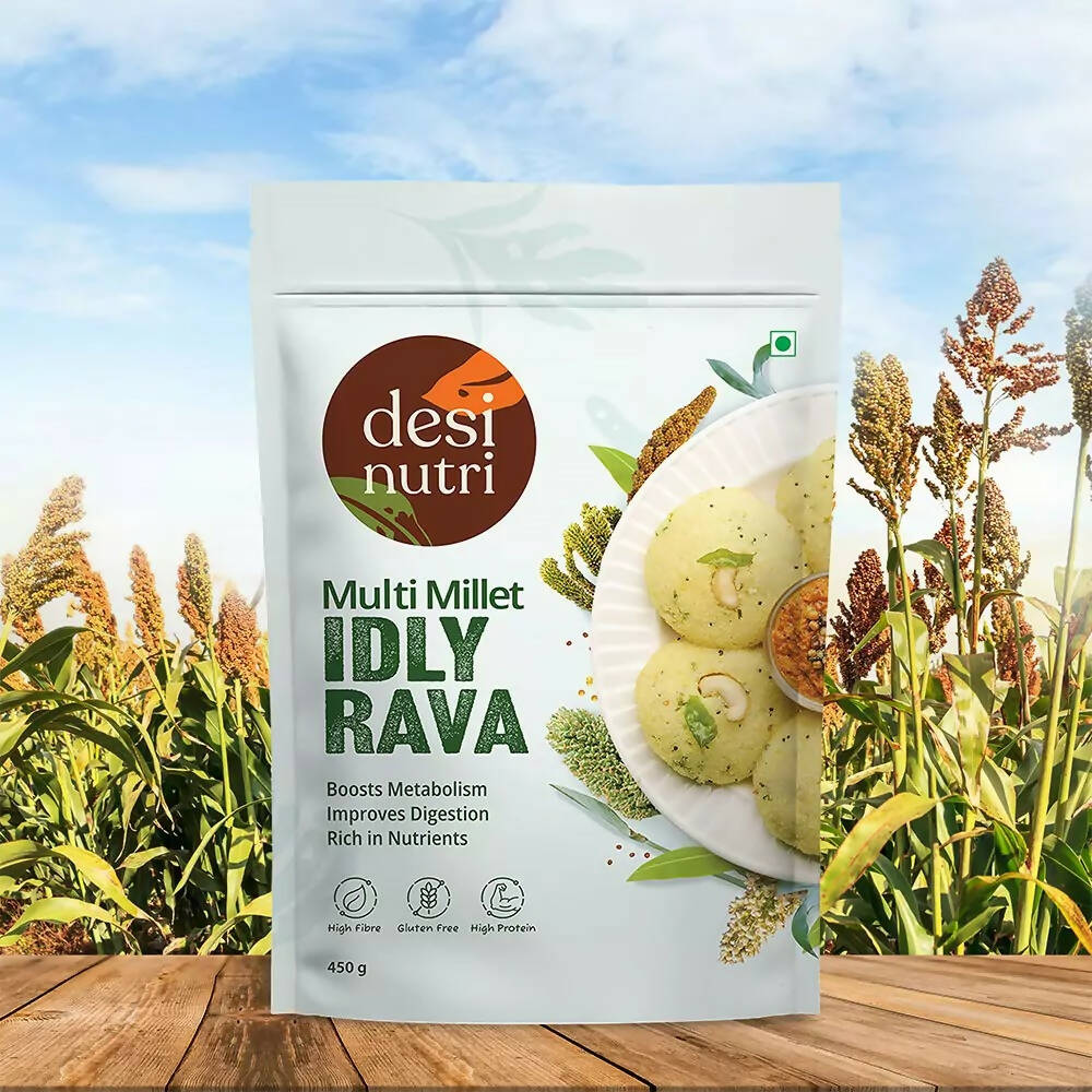 Desi Nutri Multi Millet Idly Rava | Grocsy