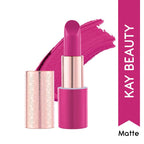 Kay Beauty By Katrina Kaif Matte Drama Long Stay Lipstick - Premier | Grocsy