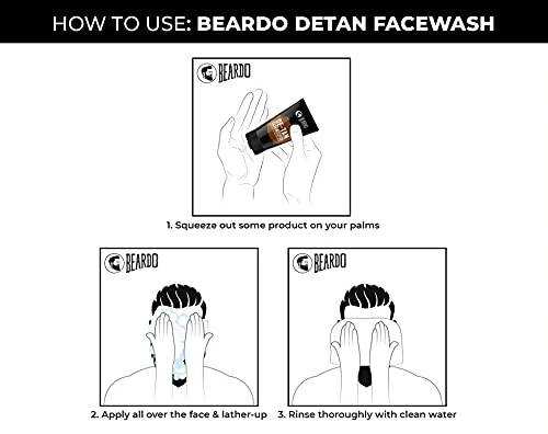 Beardo De-Tan Face Wash Coffee Detox | Grocsy