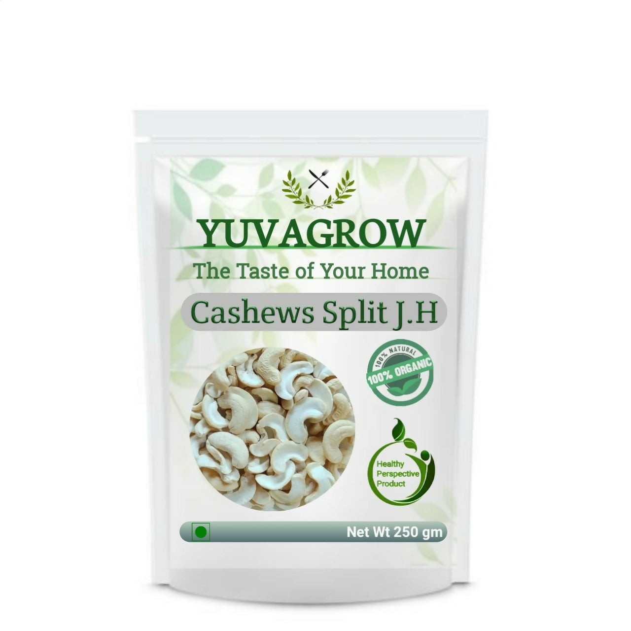 Yuvagrow Cashews Split J.H | Grocsy