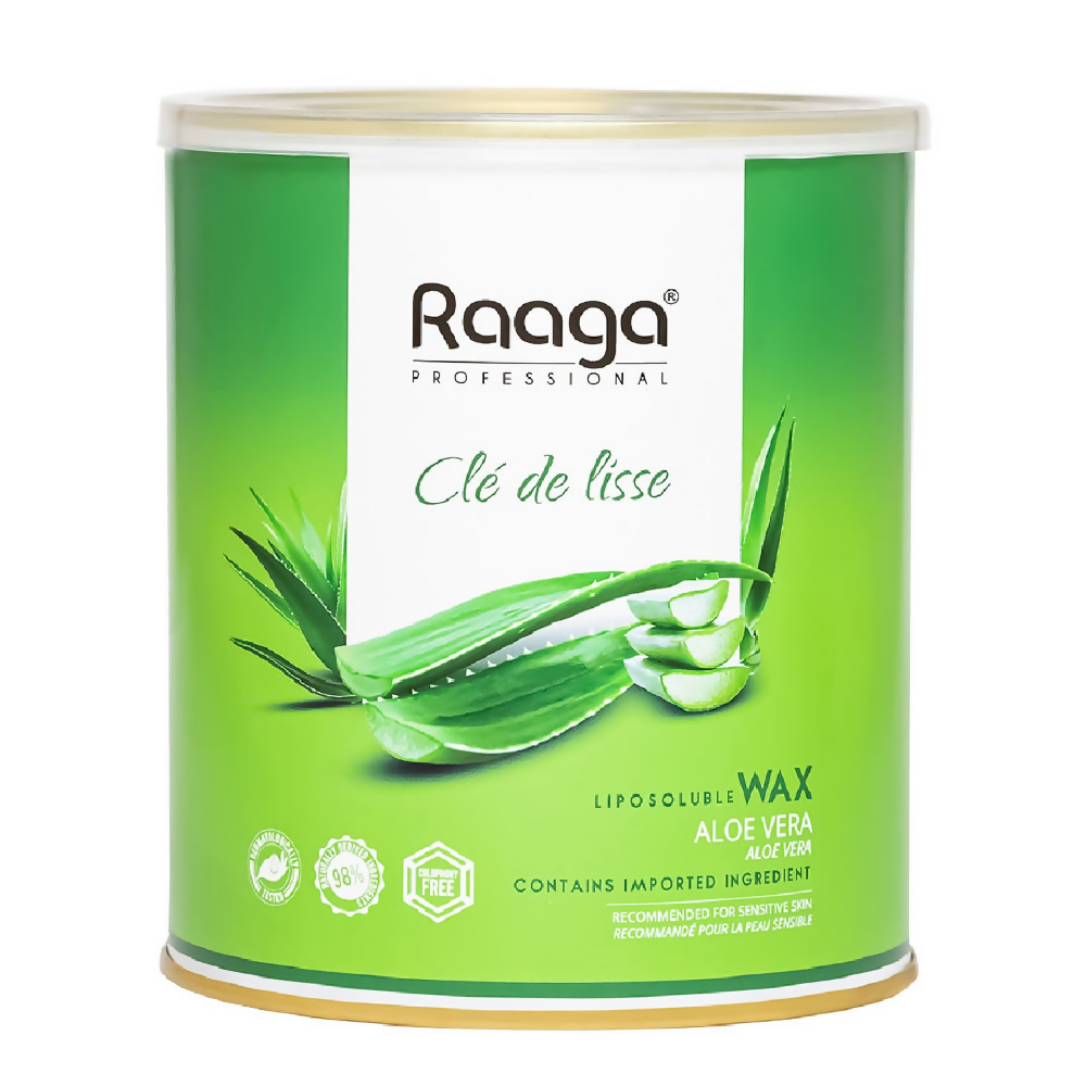 Raaga Professional Liposoluble Wax Aloe Vera | Grocsy