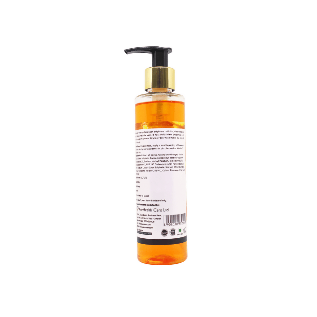 Ayuveer Orange Face Wash | Grocsy