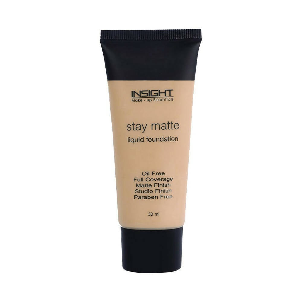 Insight Cosmetics Stay Matte Liquid Foundation - Soft Tan | Grocsy