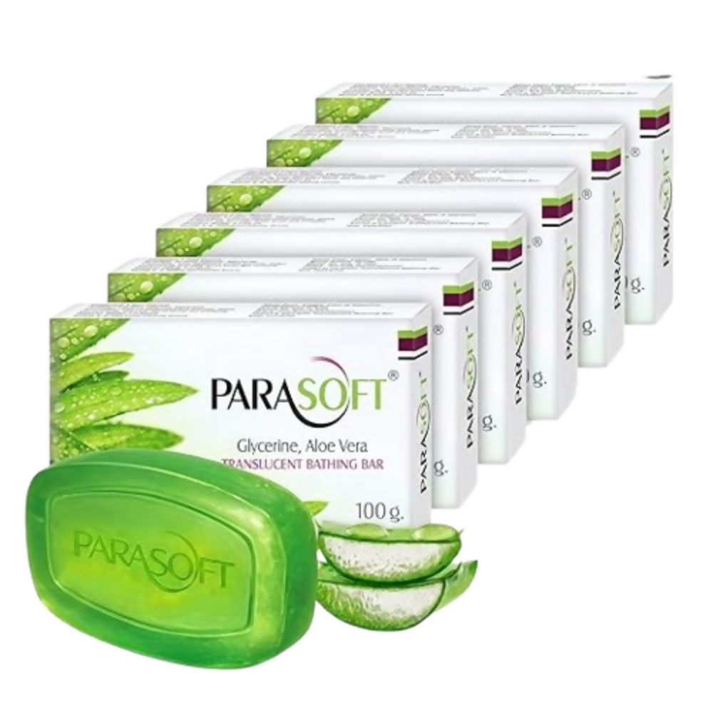 Parasoft Glycerine & Aloe Vera Translucent Bathing Bar | Grocsy