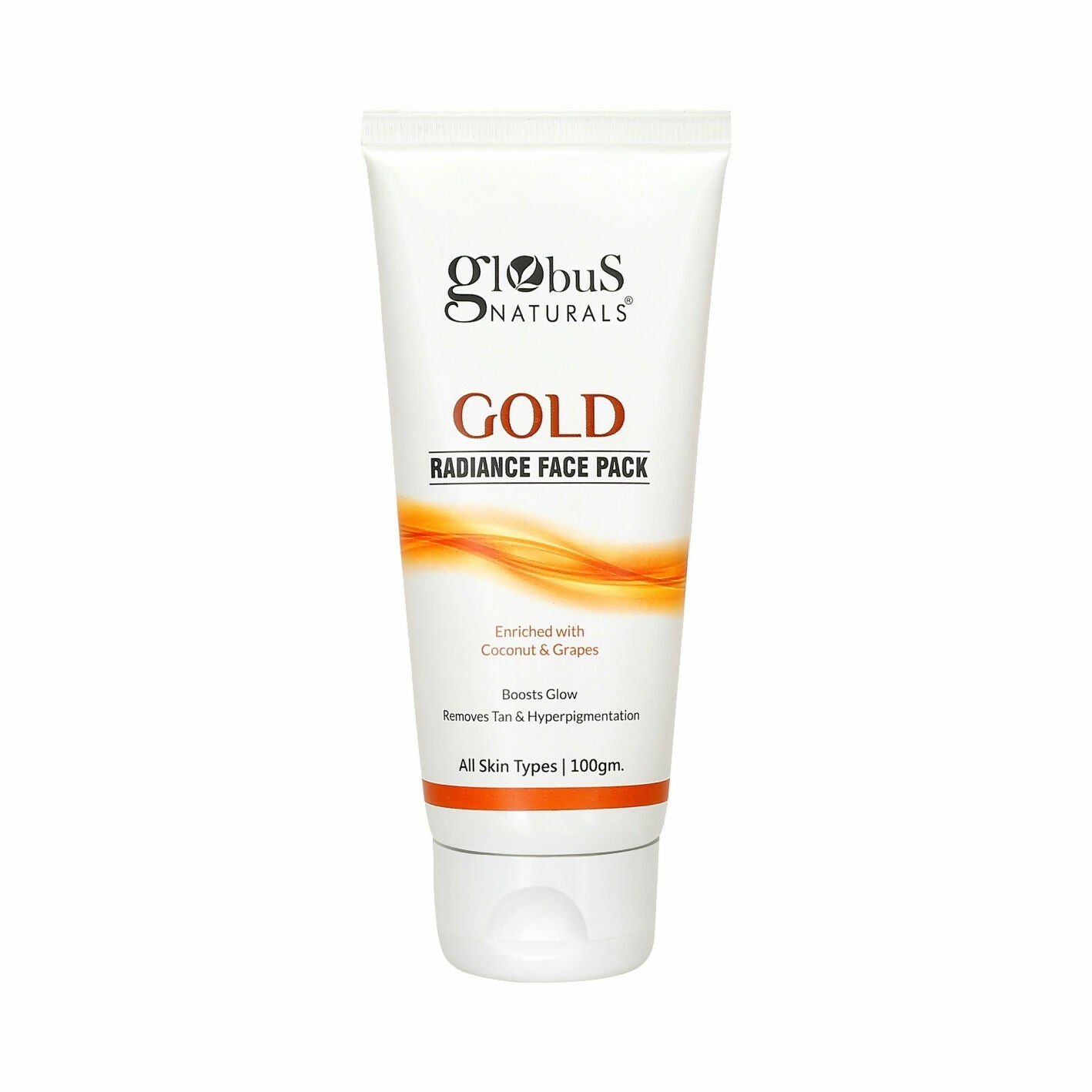 Globus Naturals Gold Radiance Anti Ageing & Brightening Face Pack | Grocsy