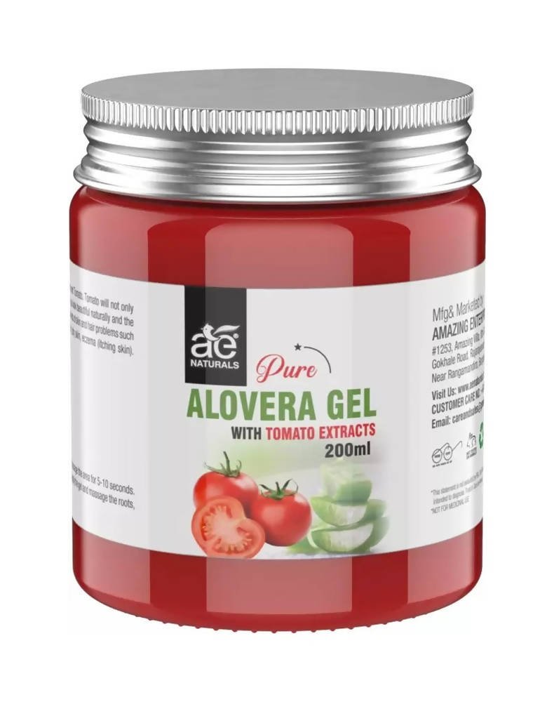 Ae Naturals Pure Aloevera Gel With Tomato Extracts | Grocsy