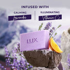 Lux Essence Of Himalayas Lavender & Vitamin C Exfoliating Soap | Grocsy