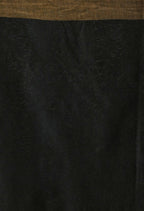 Mominos Fashion Moeza Black Bhagalpuri Handloom Silk Jay Shree Saree with unstitched Blouse piece | Grocsy
