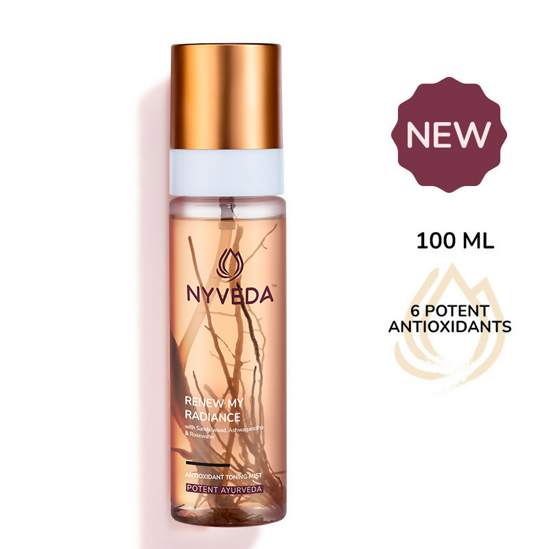 Nyveda Renew My Radiance Antioxidant Toning Mist With Rose Water | Grocsy