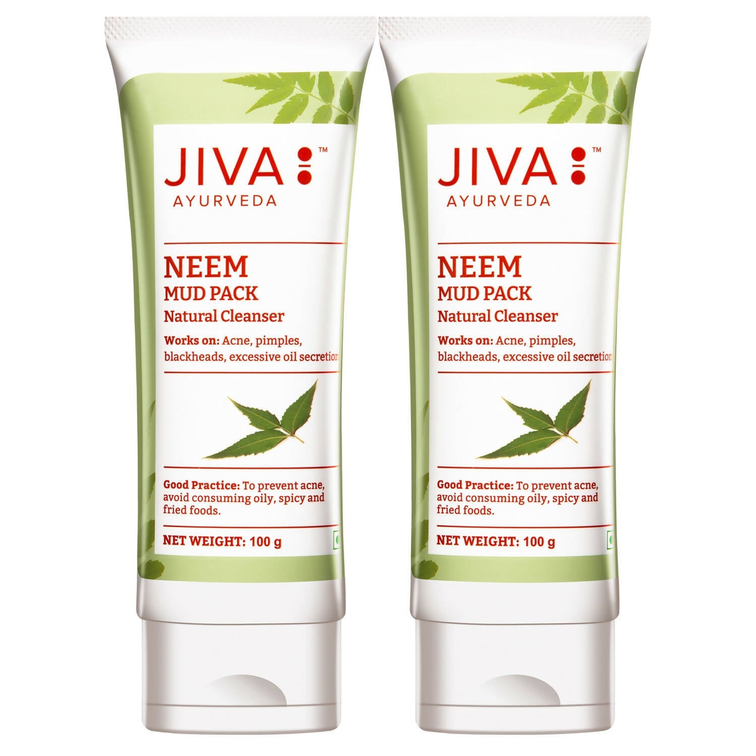 Jiva Ayurveda Neem Mud Pack | Grocsy