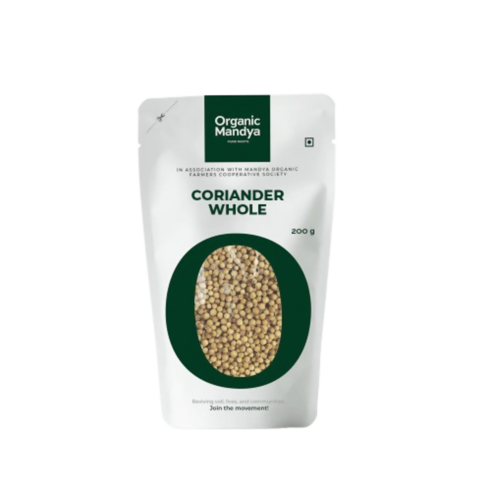 Organic Mandya Coriander Whole | Grocsy