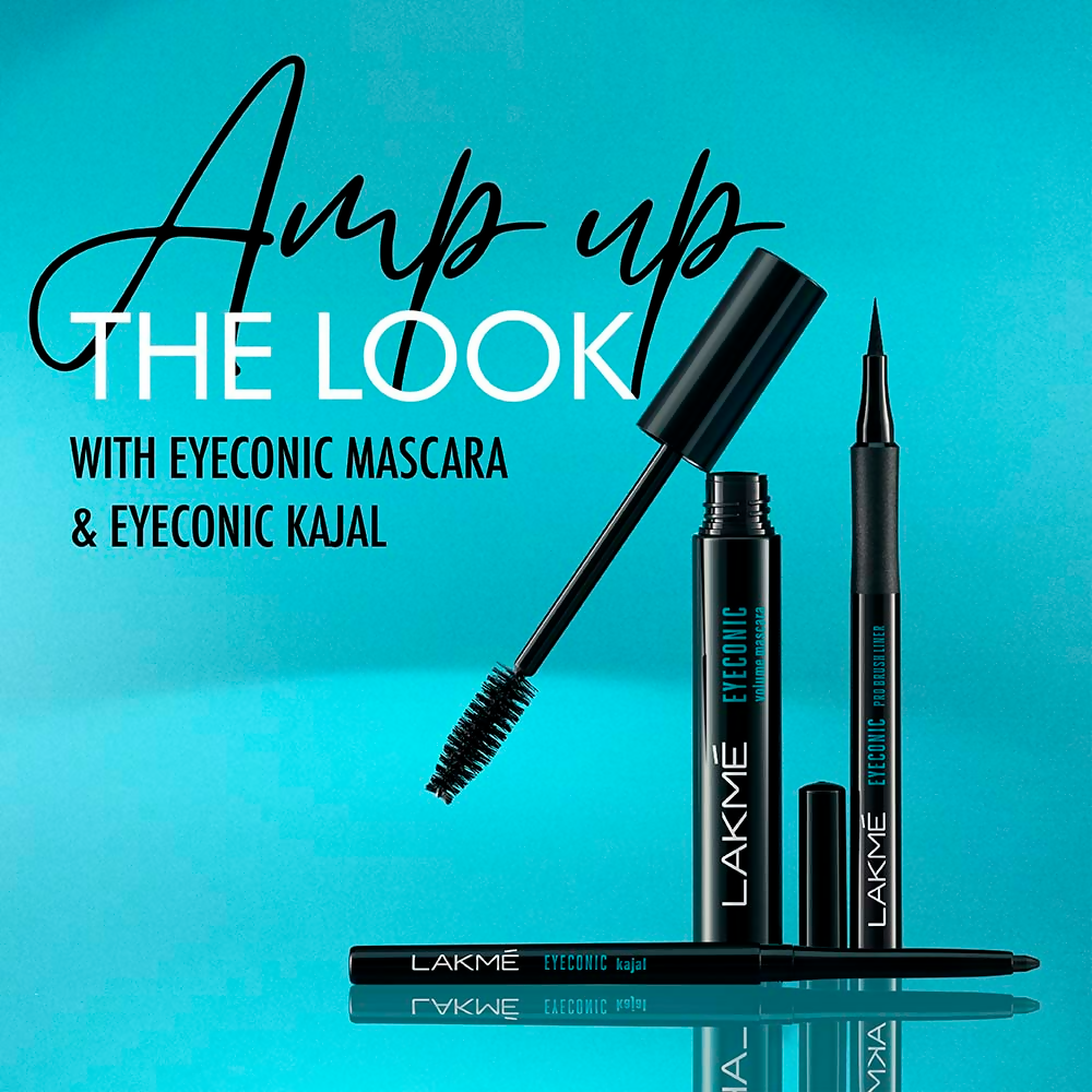 Lakme Eyeconic Pro Brush Liner Black | Grocsy