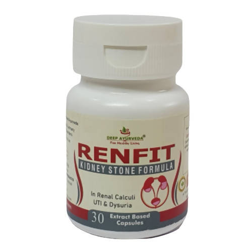 Deep Ayurveda Renfit 500mg Veg Capsules | Grocsy