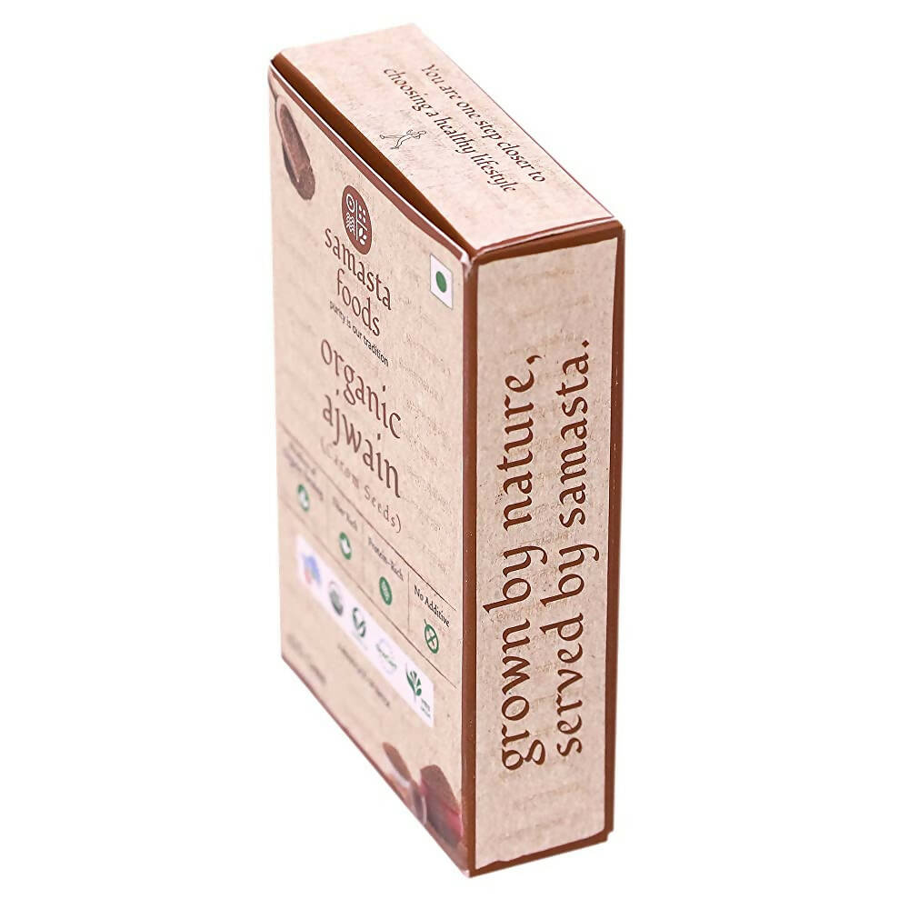 Samasta Foods Organic Ajwain (Carom Seeds) | Grocsy
