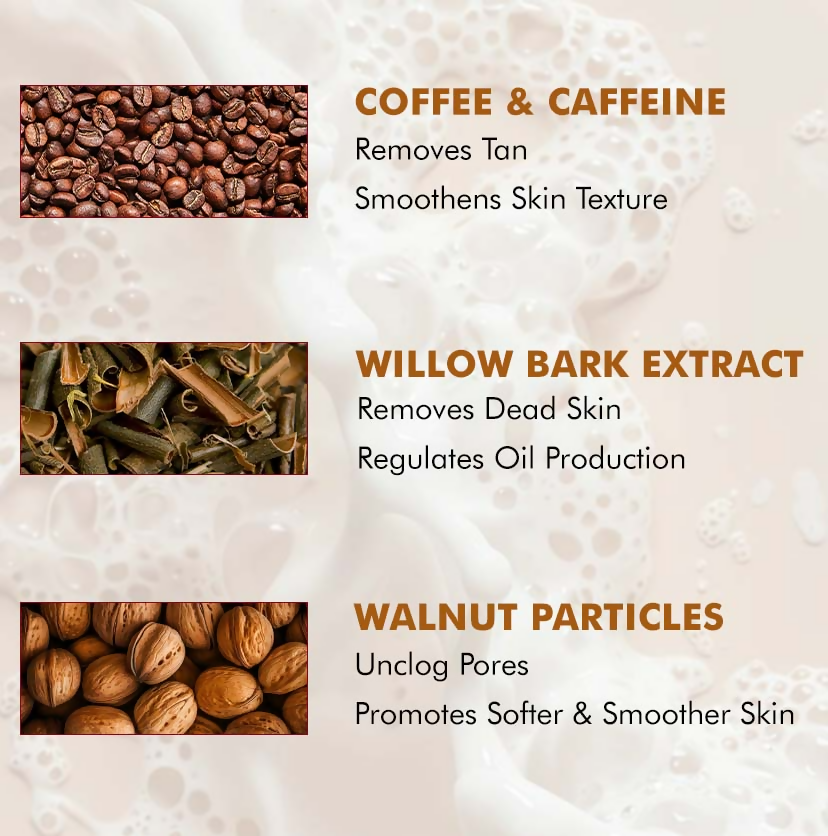 mCaffeine Caramel Crunch Exfoliating Soap | Grocsy