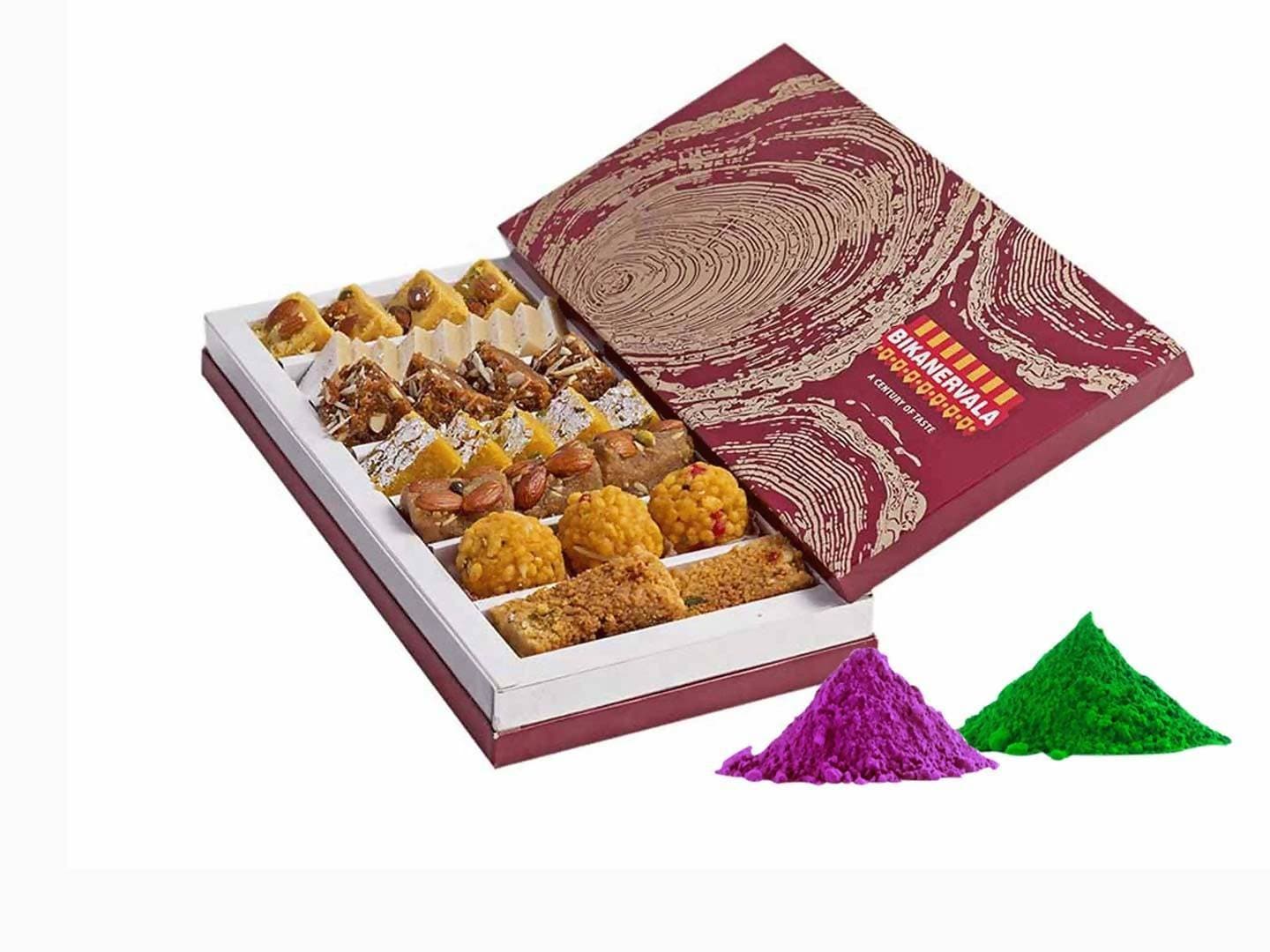 Bikanervala Mix Sweets Holi Gift | Grocsy