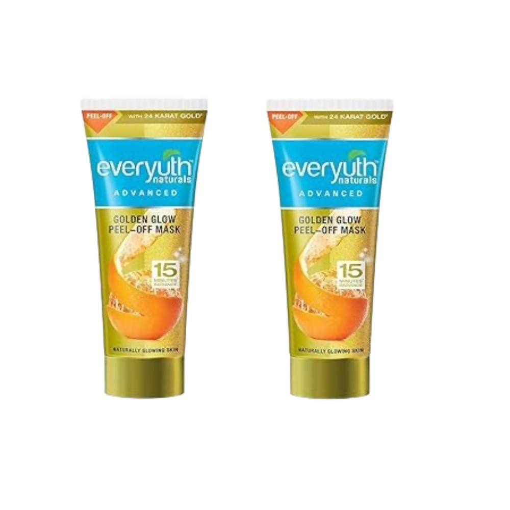 Everyuth Natural Advance Golden Glow Peel Off Mask For Naturally Glowing Skin | Grocsy