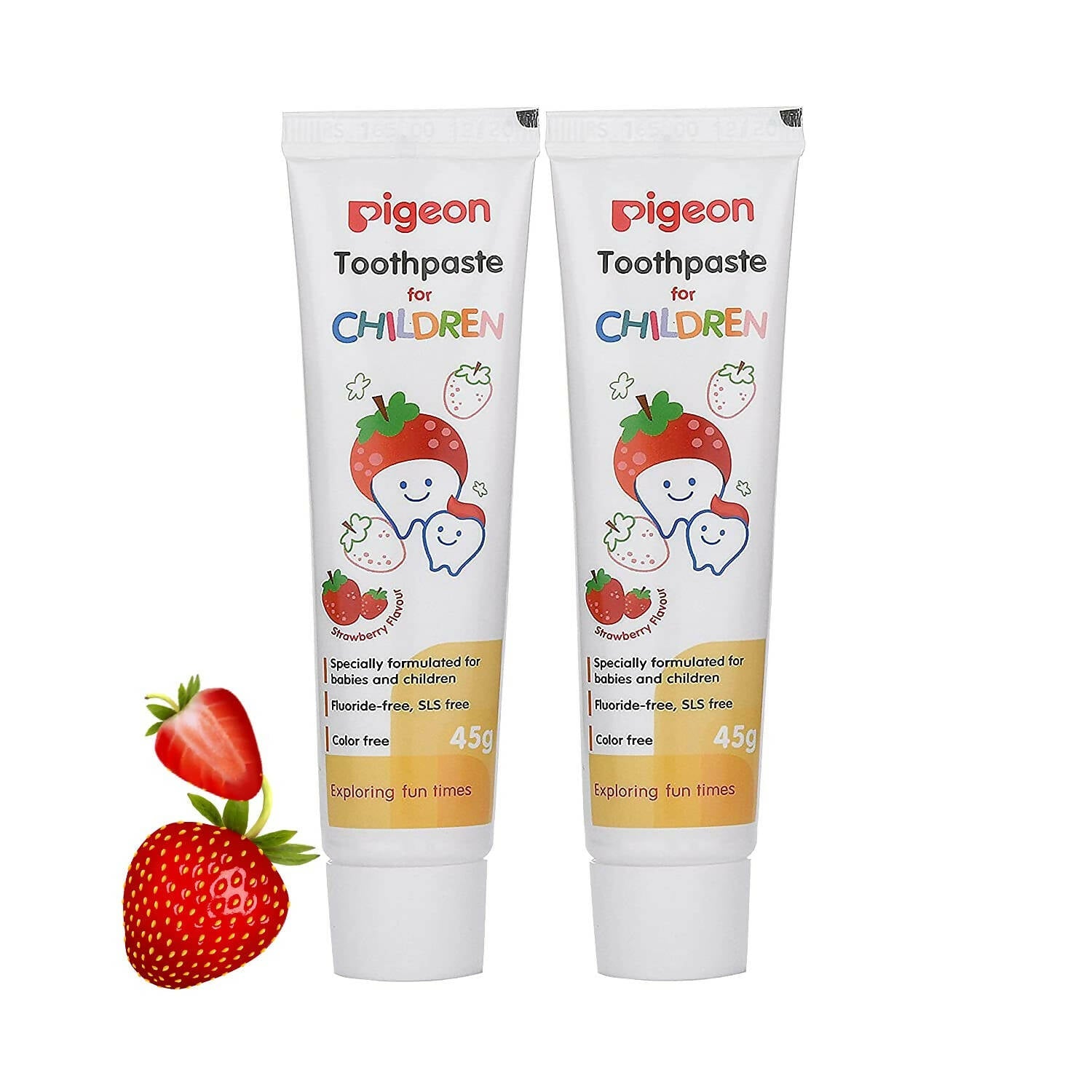 Pigeon Strawberry Toothpaste For Babies | Grocsy