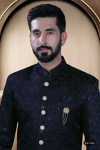 Joban Fashion Men's Blue TR Kurta with Pyjama | Grocsy