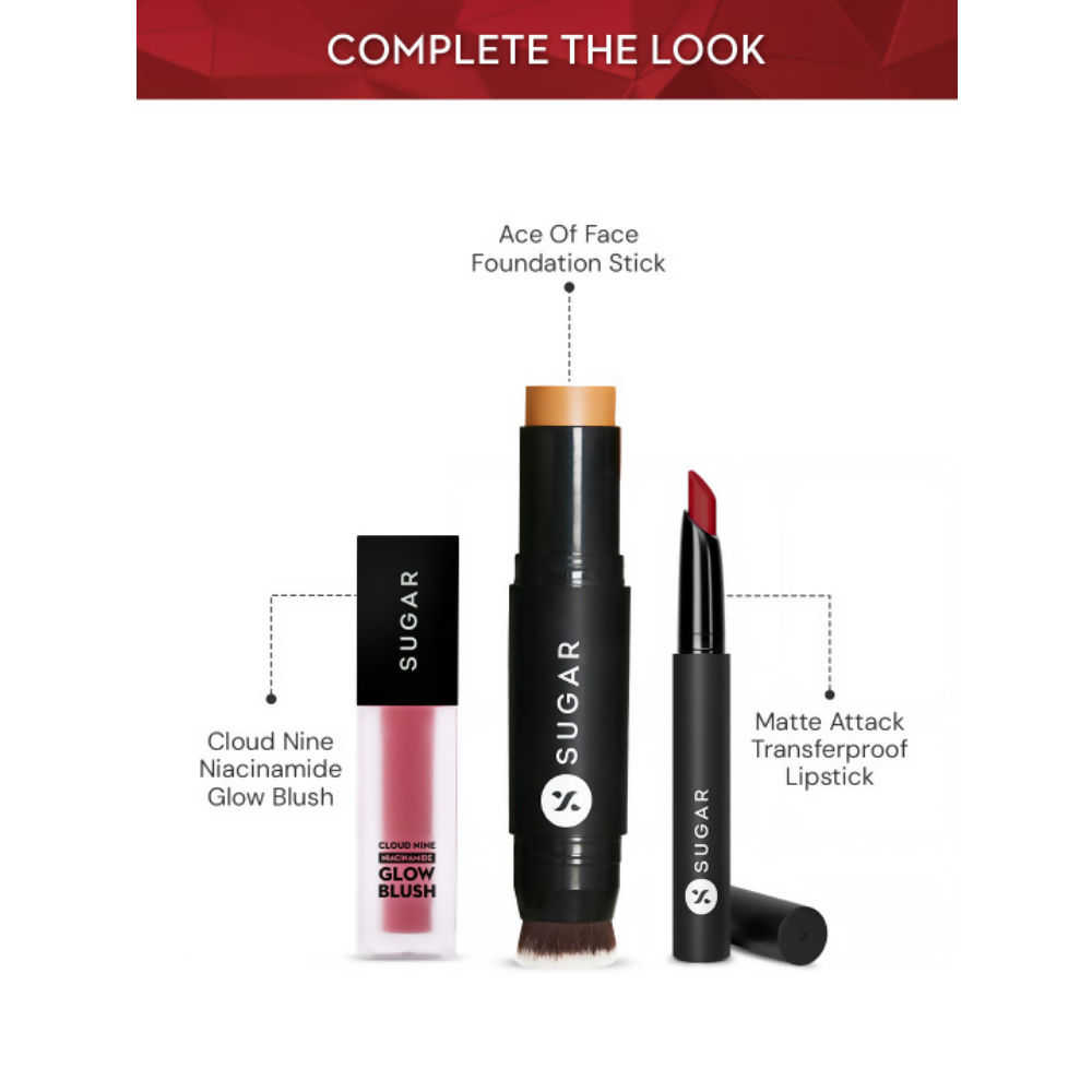 Sugar Cosmetics Matte Attack Transferproof Lipstick - 14 Caffeine Bandit | Grocsy