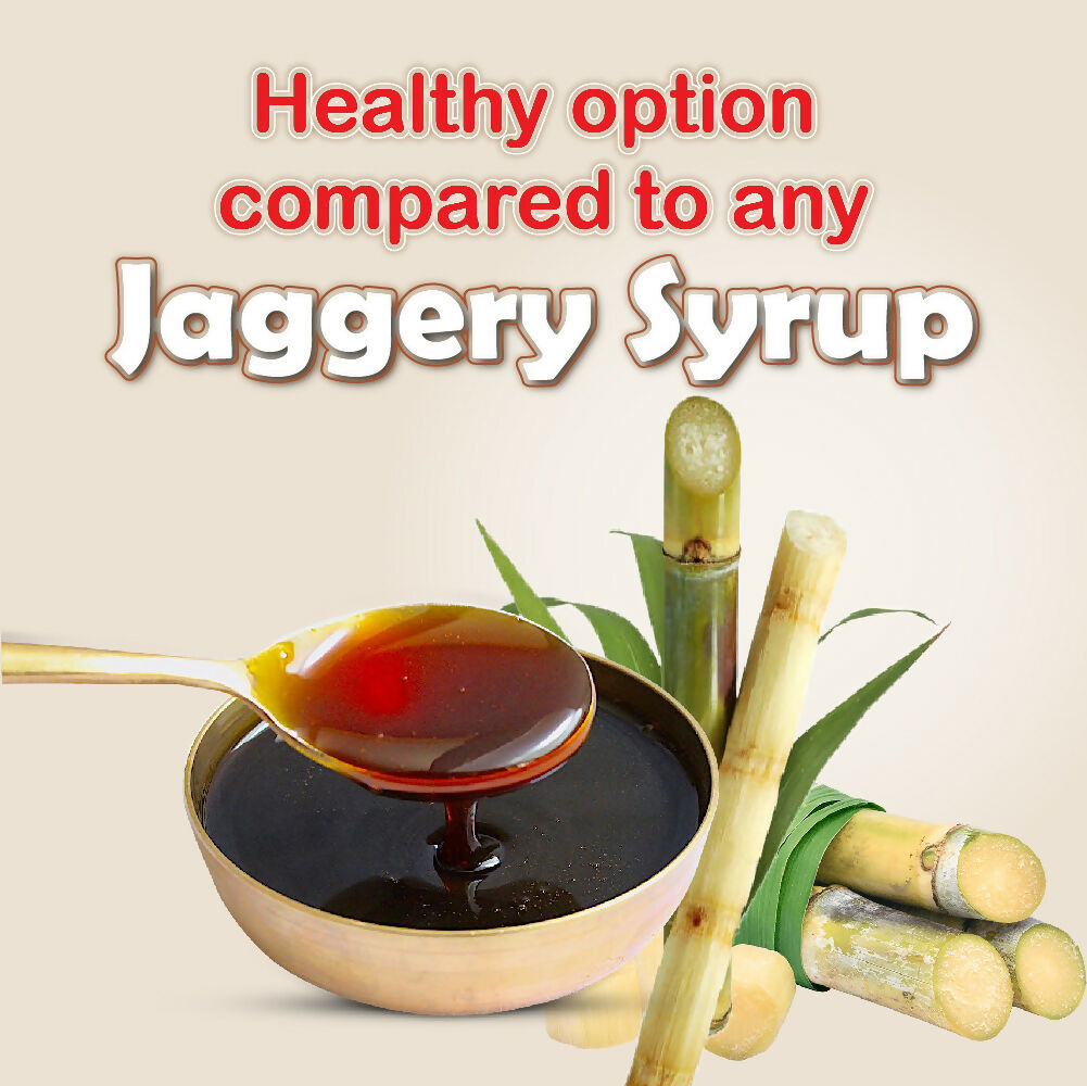 Naivedyam Chemical Free Liquid Jaggery - Jar | Grocsy
