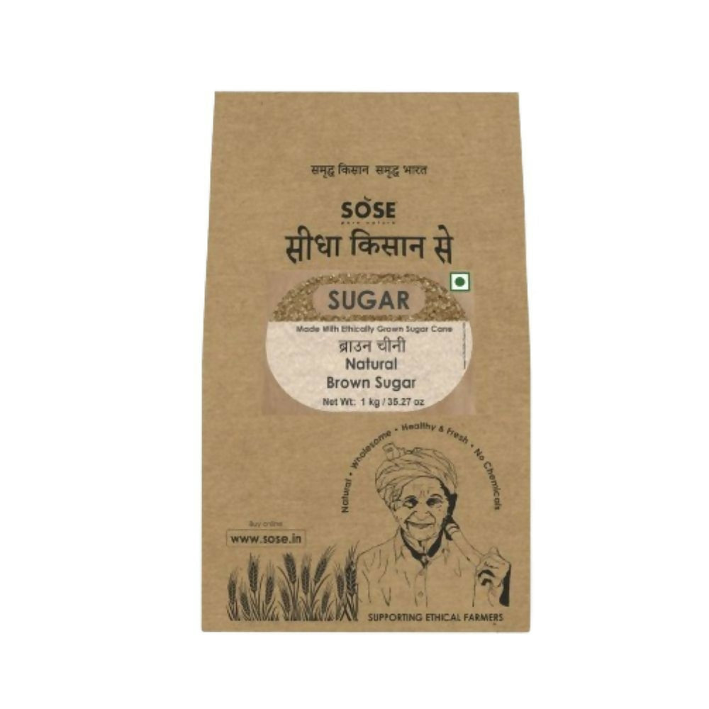 Gir Sidha Kisan Se Natural Brown Sugar | Grocsy