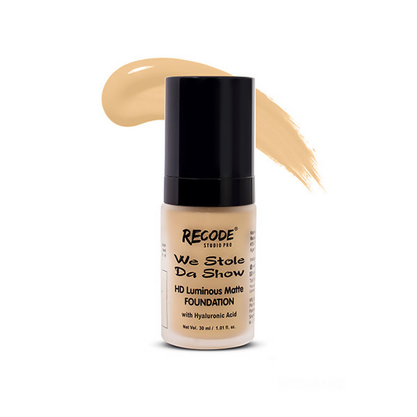 Recode HD Luminous Matte Foundation - 05 Aryavarta | Grocsy