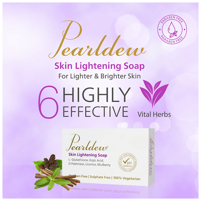 Pearldew Skin Lightening Soap | Grocsy