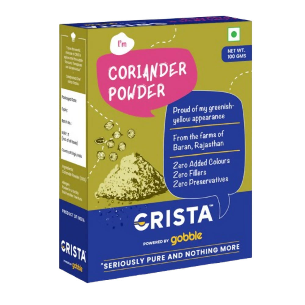 Crista Spices Coriander Powder | Grocsy