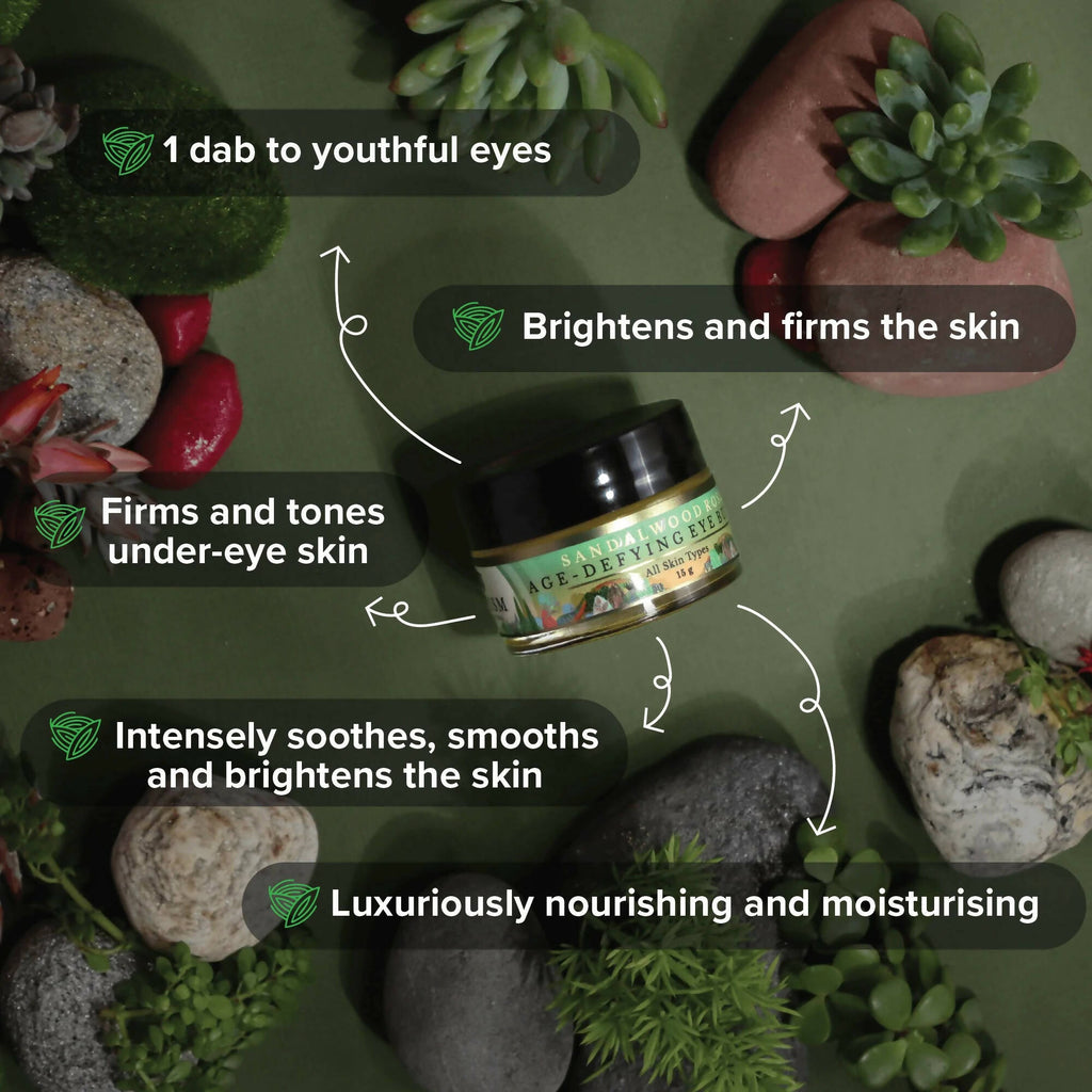 Purism Sandalwood Rose Age-Defying Eye Butter | Grocsy